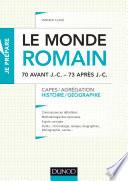 Télécharger le livre libro Le Monde Romain De 70 Av. J.-c. à 73 Apr. J.-c.
